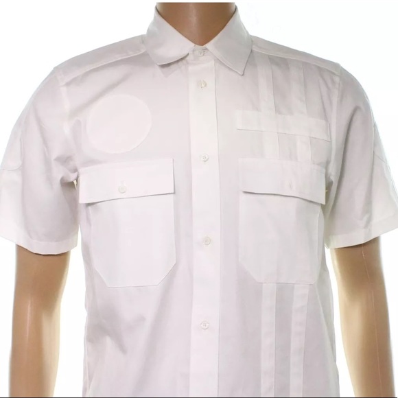 Alexander Wang White Short Sleeve Shirt Size 44 - Picture 2 of 5